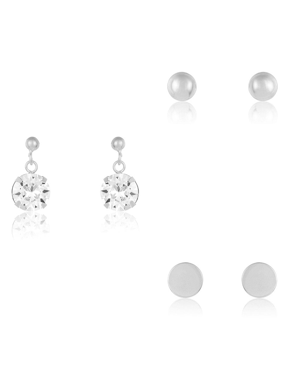 Sterling Silver Essential Earring Set of 3 – Sterling Forever