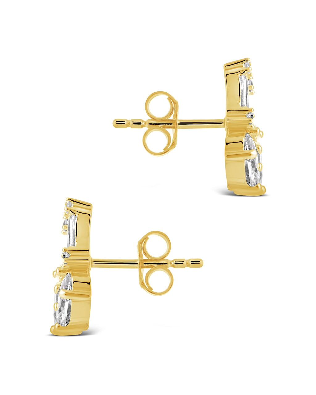 Aviana CZ Studs Earring Sterling Forever 