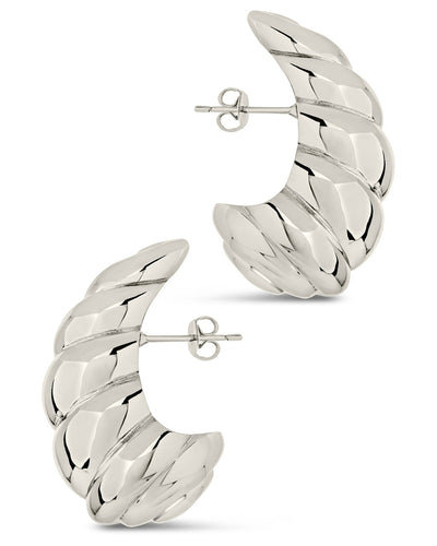 Bobine Studs Earring Sterling Forever 