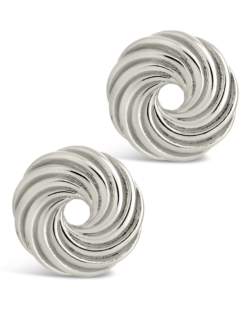 Cruller Stud Earrings Earring Sterling Forever 