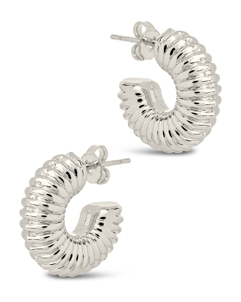 Classic Sterling Silver Hoop Earrings – Sterling Forever