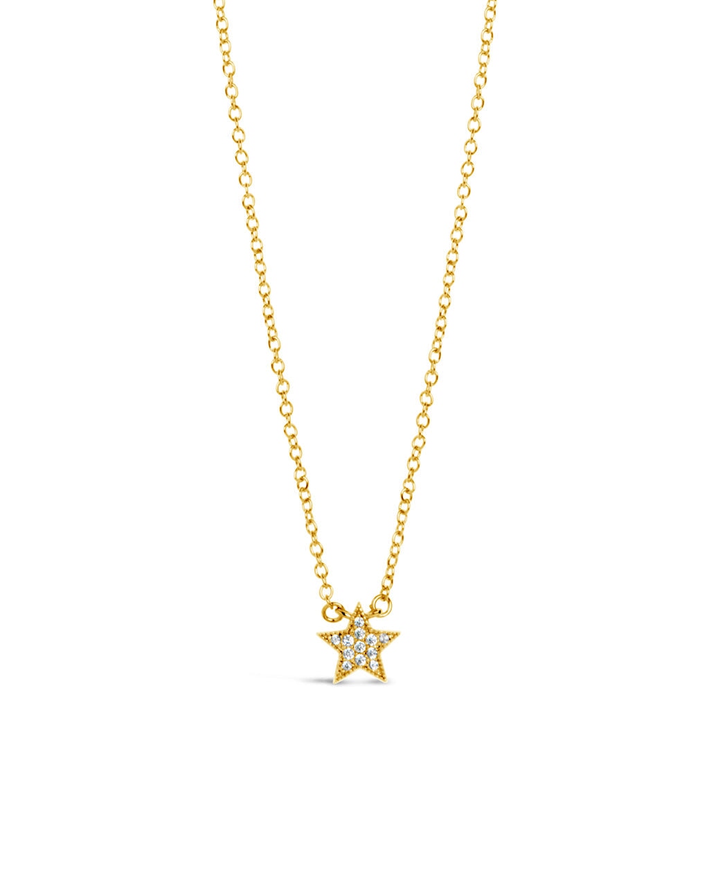 Dainty hot sale star necklace