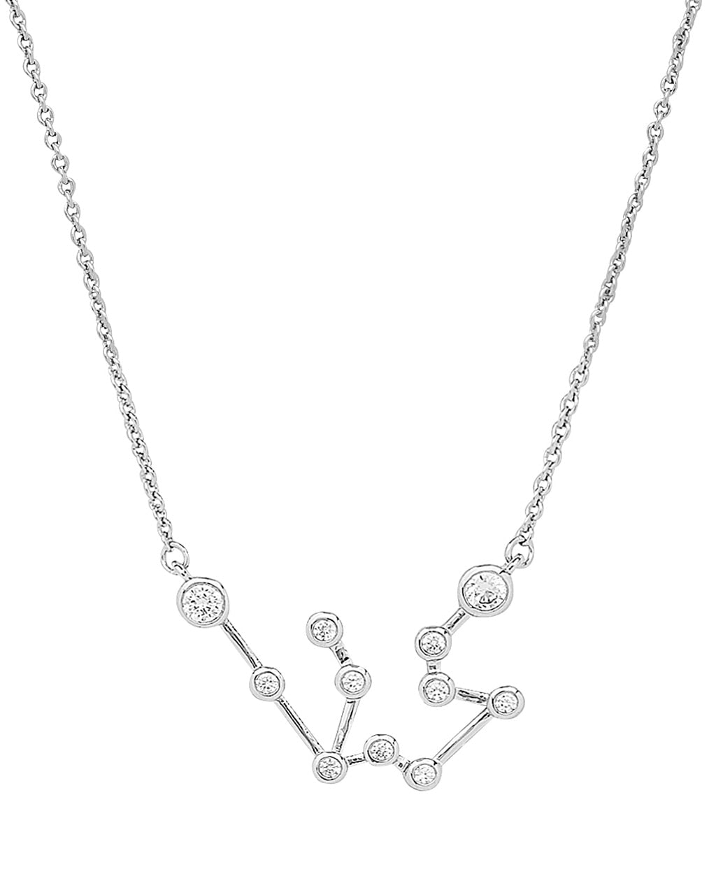 Aquarius constellation necklace deals silver