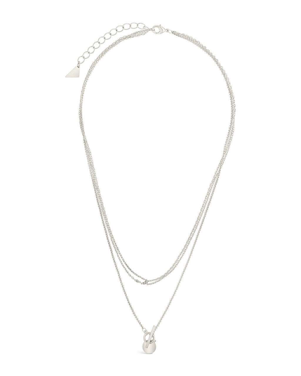 Larisa Layered Chain Necklace – Sterling Forever