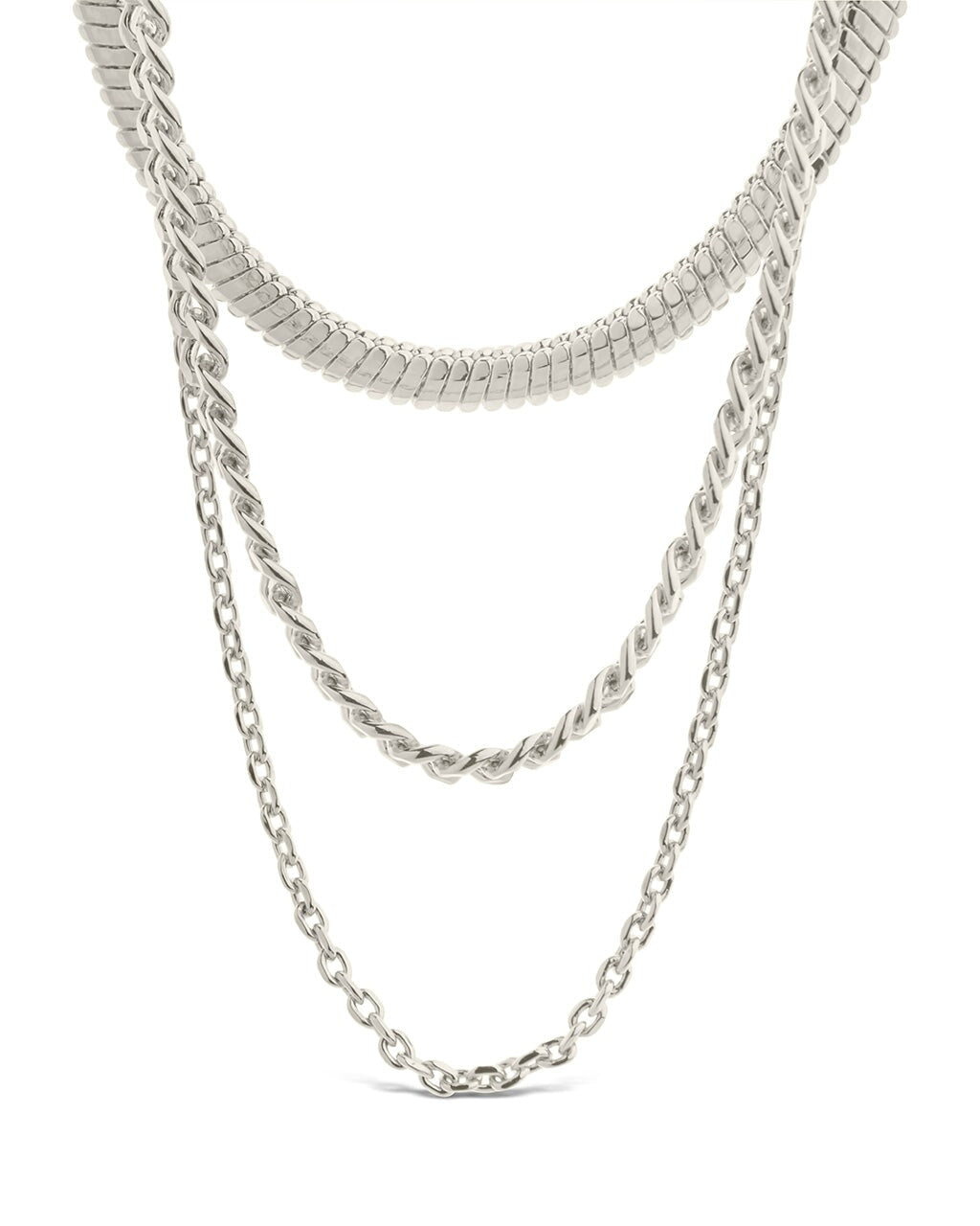 2mm Figaro Chain Necklace, Sterling Silver | Men's Necklaces | Miansai