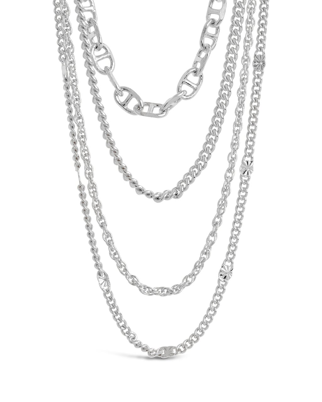 XL Puffy Mariner Chain Necklace – Mod + Jo