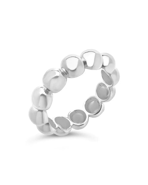 Sterling Silver Chunky Bubble Ring