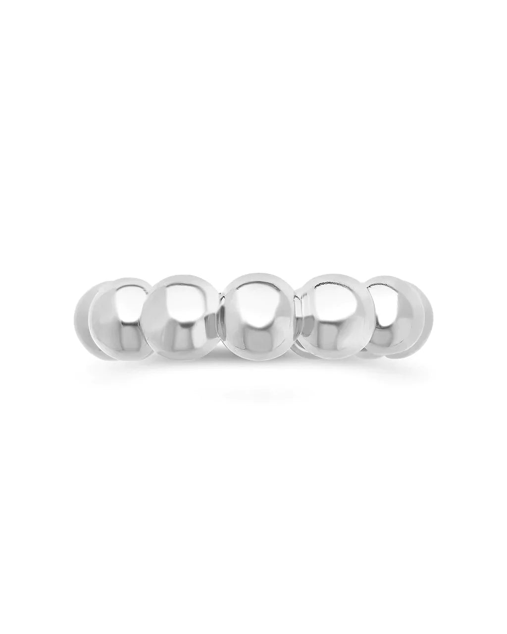 Sterling Silver Chunky Bubble Ring