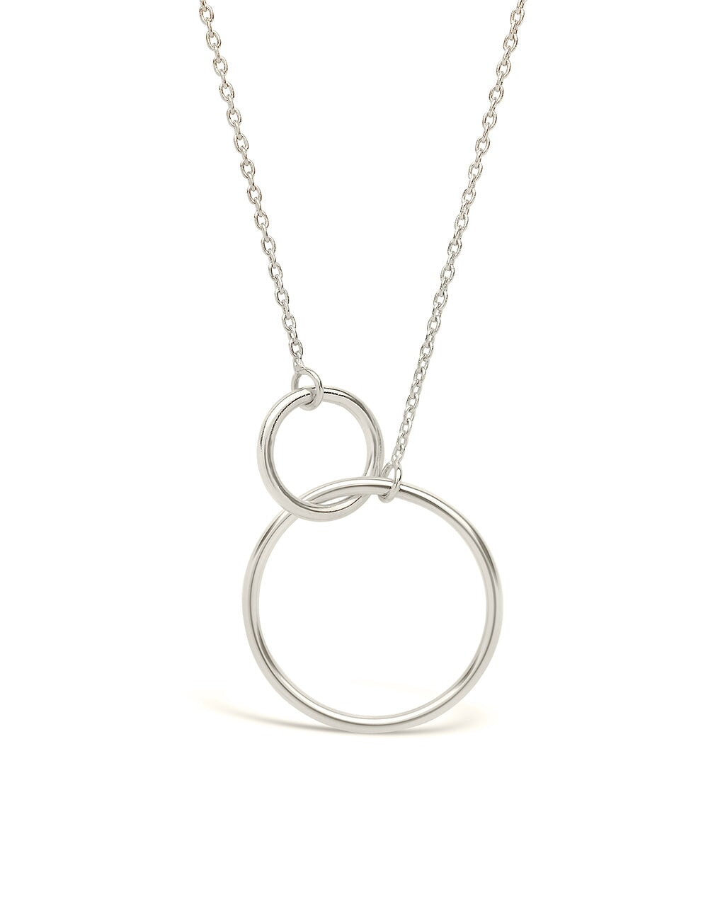 Interlocking sterling silver necklace – JQIN BRANCHES