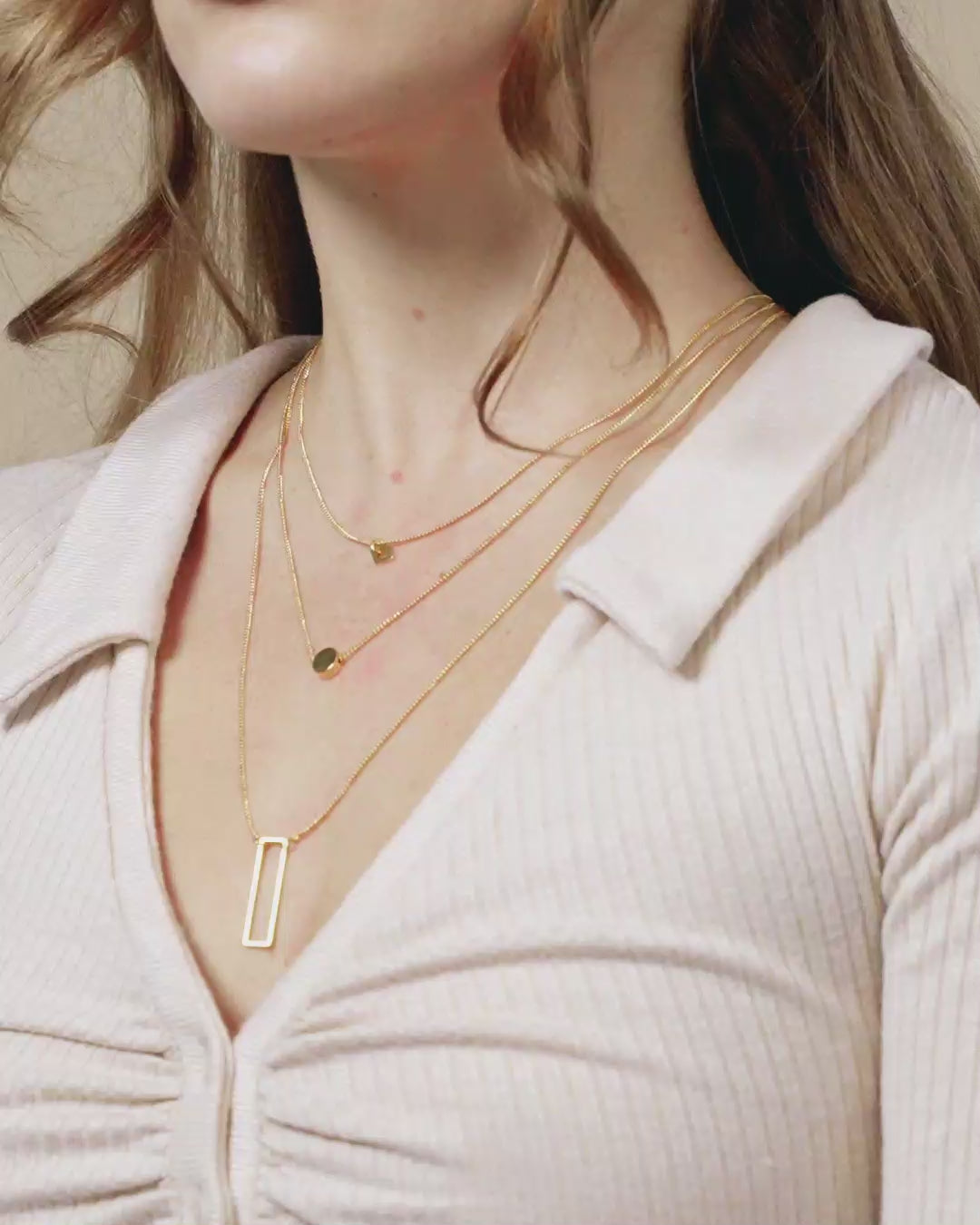 3 Gold Chain Necklace Layered Mermaid Seashell Boho Necklace Set | Layered  necklaces, Necklace, Necklace set