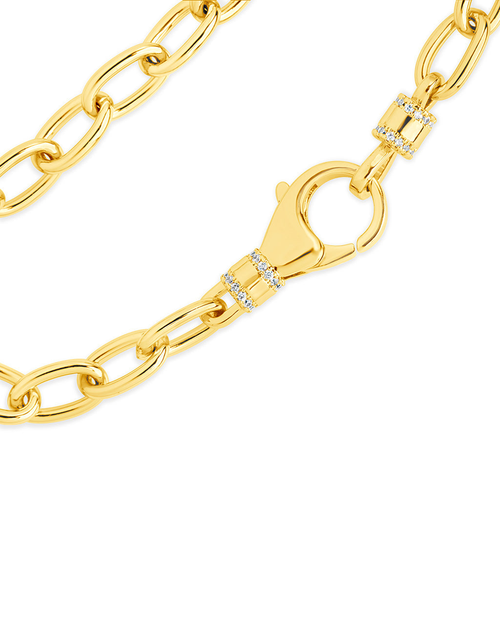 Sterling Forever Louisa Charm Bracelet - Gold