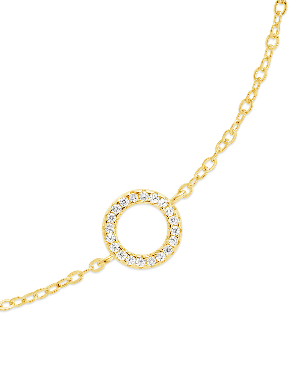 Circle hot sale pendant bracelet