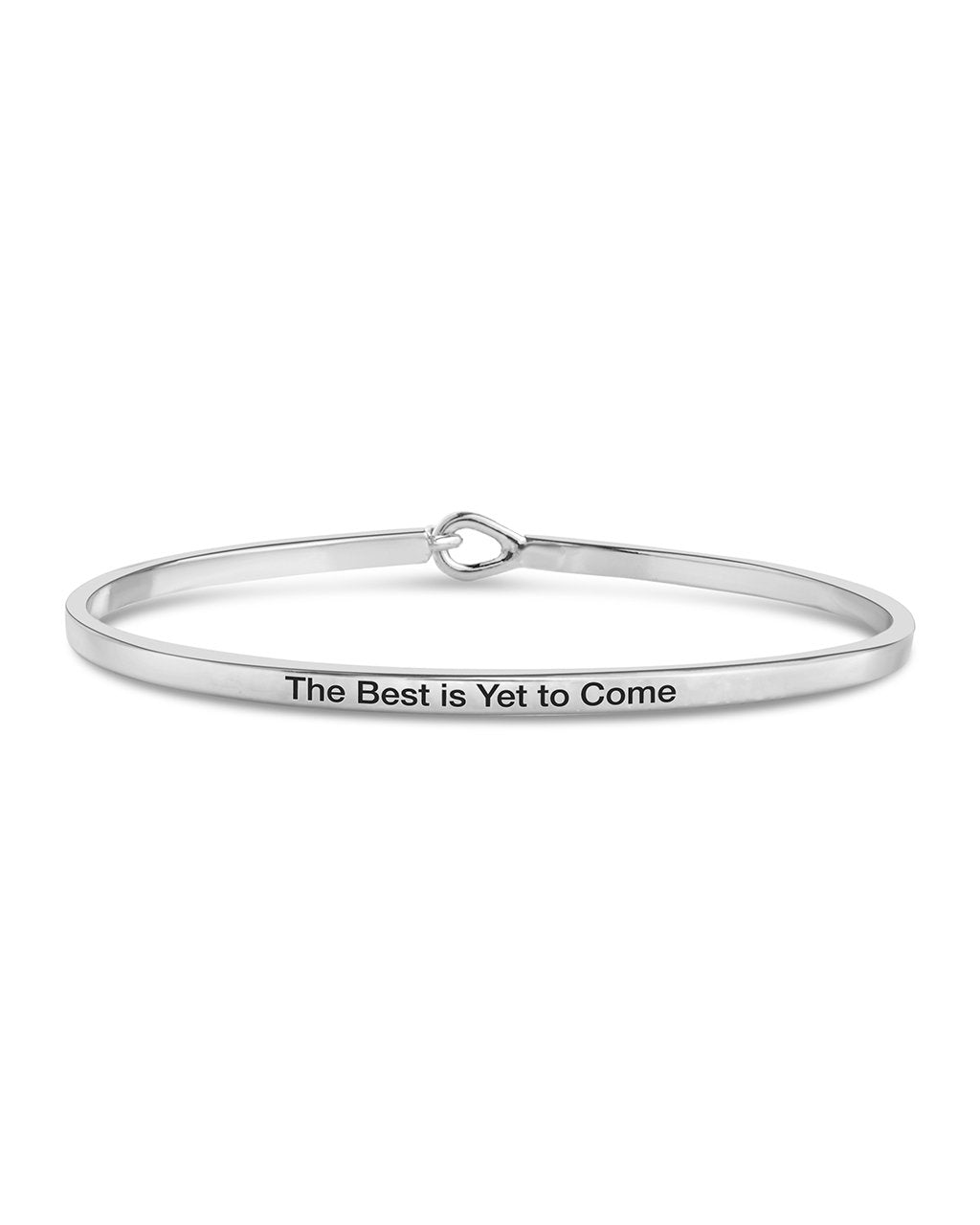 Buy Wow Myjewel Inspirational Silver Metal Stainless Steel Cuff Bangle  Bracelet with Mantra Quote for Women at