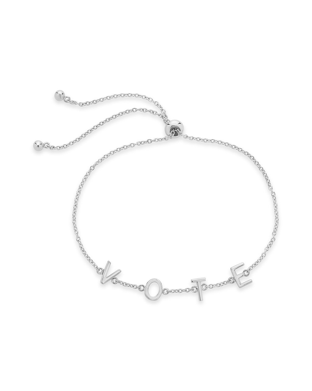 VOTE Bolo Bracelet Bracelet Sterling Forever Silver 