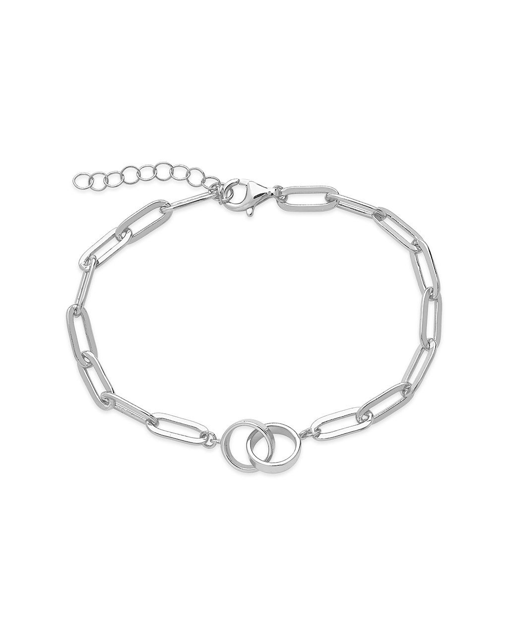 Saks Fifth Avenue Women's Heart Dangle Long Link Bracelet
