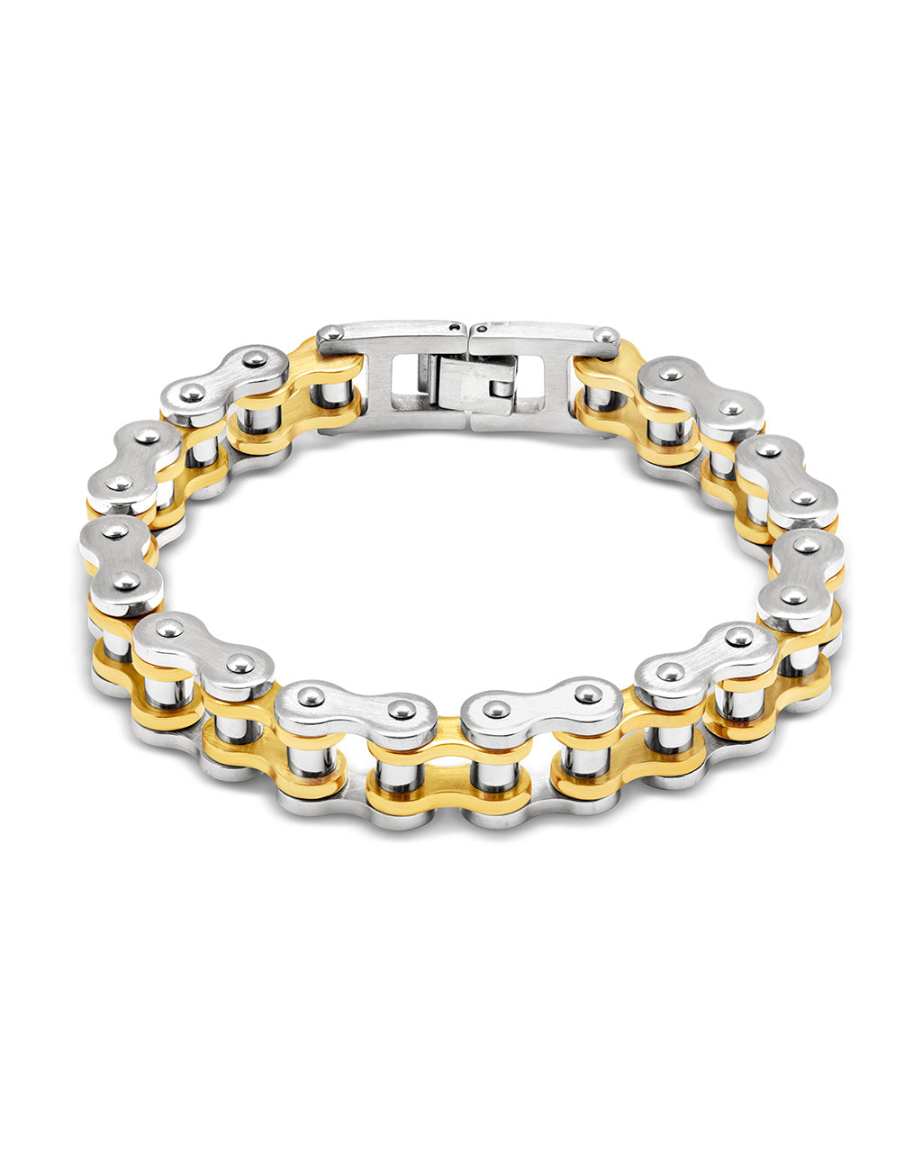 Sterling Forever 14K Italian Gold Rolo Chain Bracelet - Gold