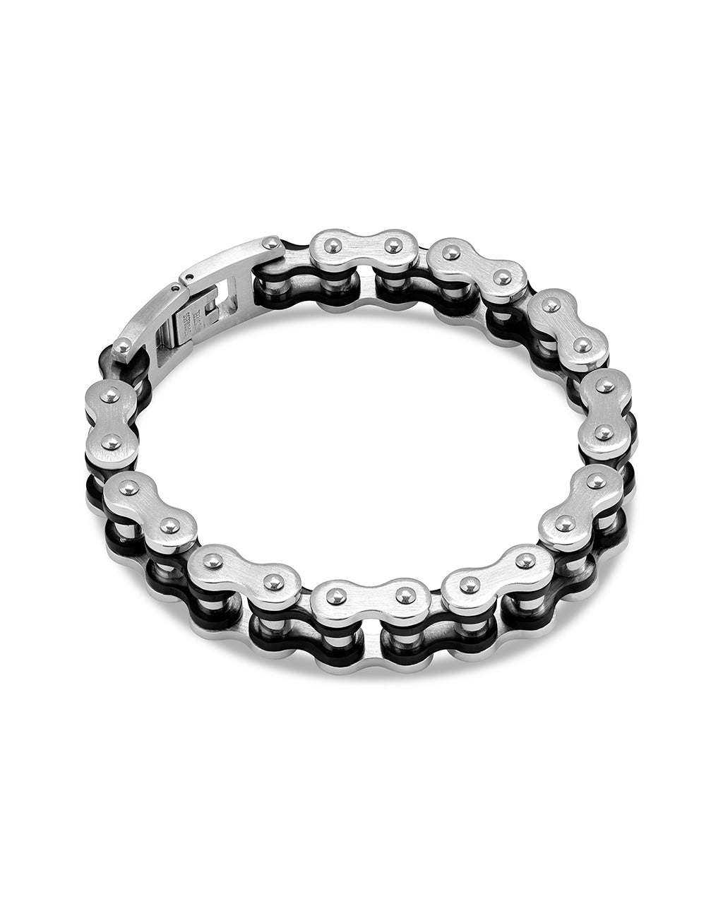 925 Sterling Silver Motorcycle Chain Bracelet Bicycle Chain 
