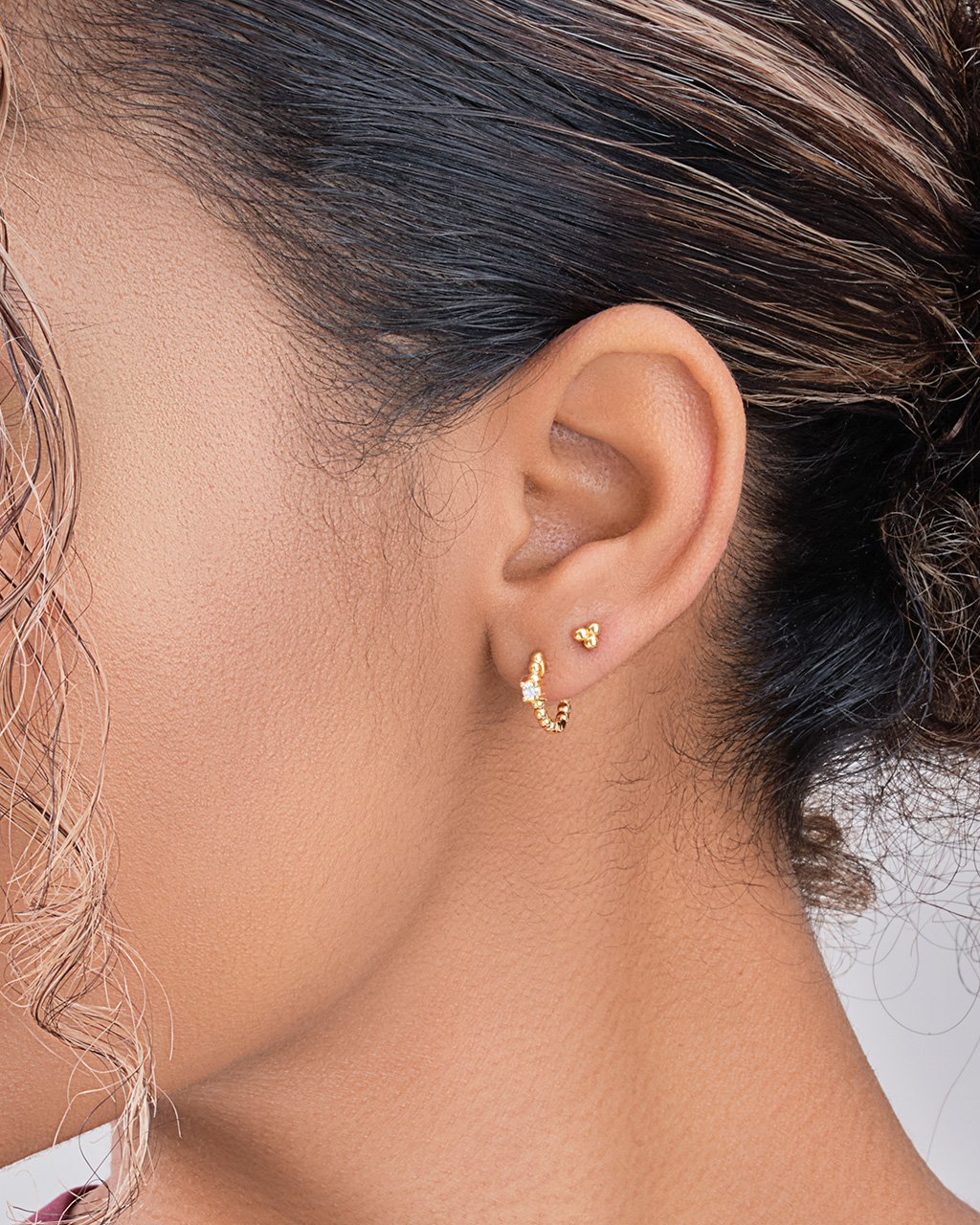 Gold hoop deals set earrings