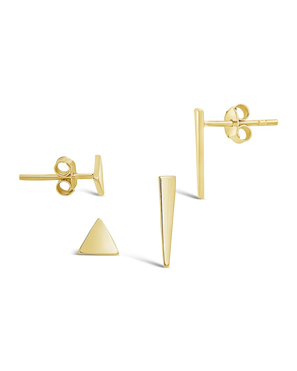 Triangle Diamond Stud Earrings | Brilliant Earth