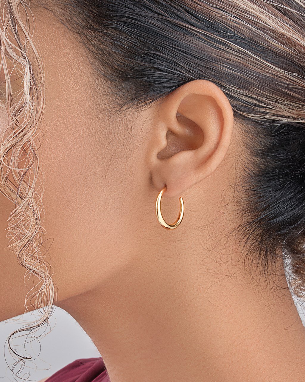 Small thin deals hoop earrings