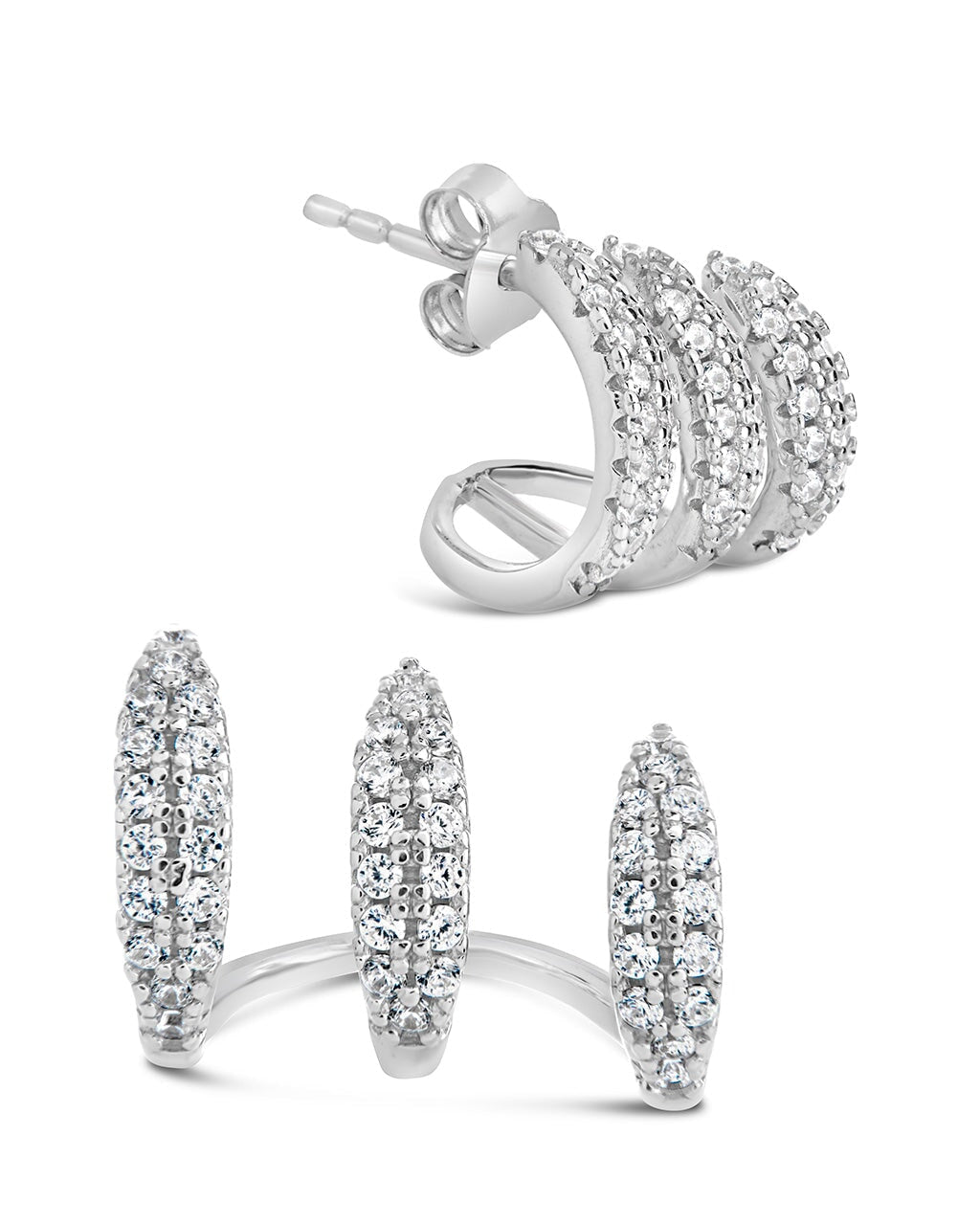 Nicolette Studs Earring Sterling Forever Silver 