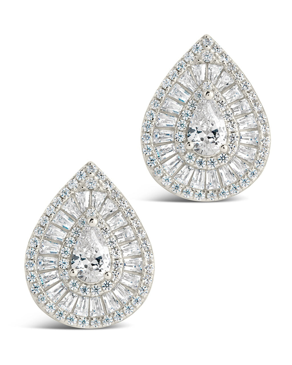 14K White Gold Diamond Earrings 2.76CTW – Forever Mine Diamonds