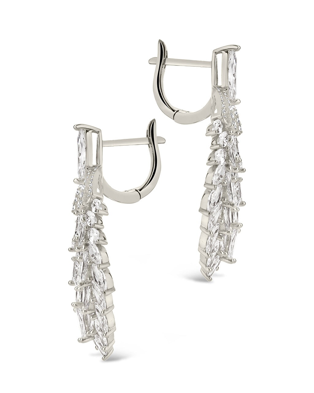 Zara Drop Earrings | Silver – Valentina-Rose