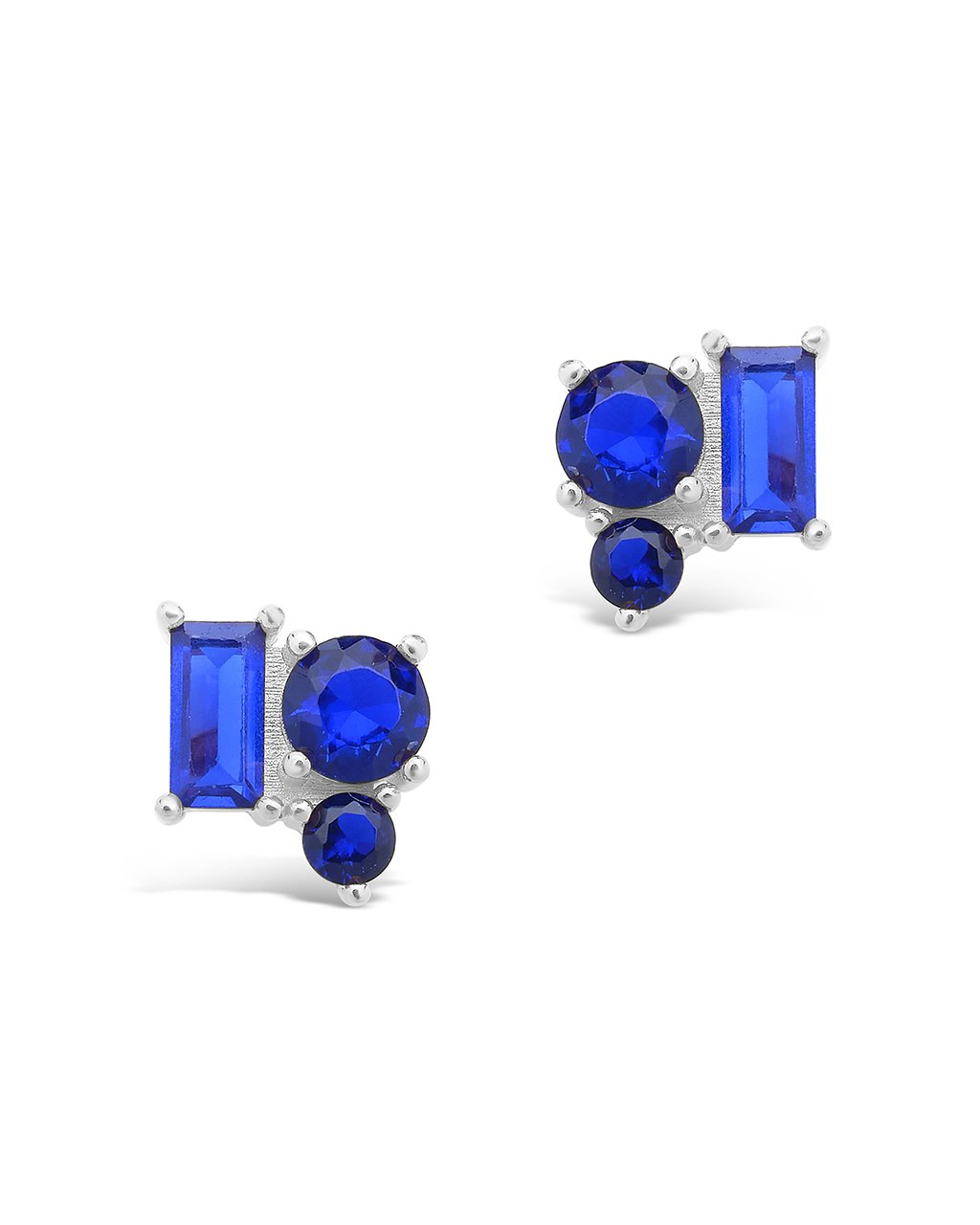 16.85 ct. t.w. Sapphire Earrings in Sterling Silver | Ross-Simons