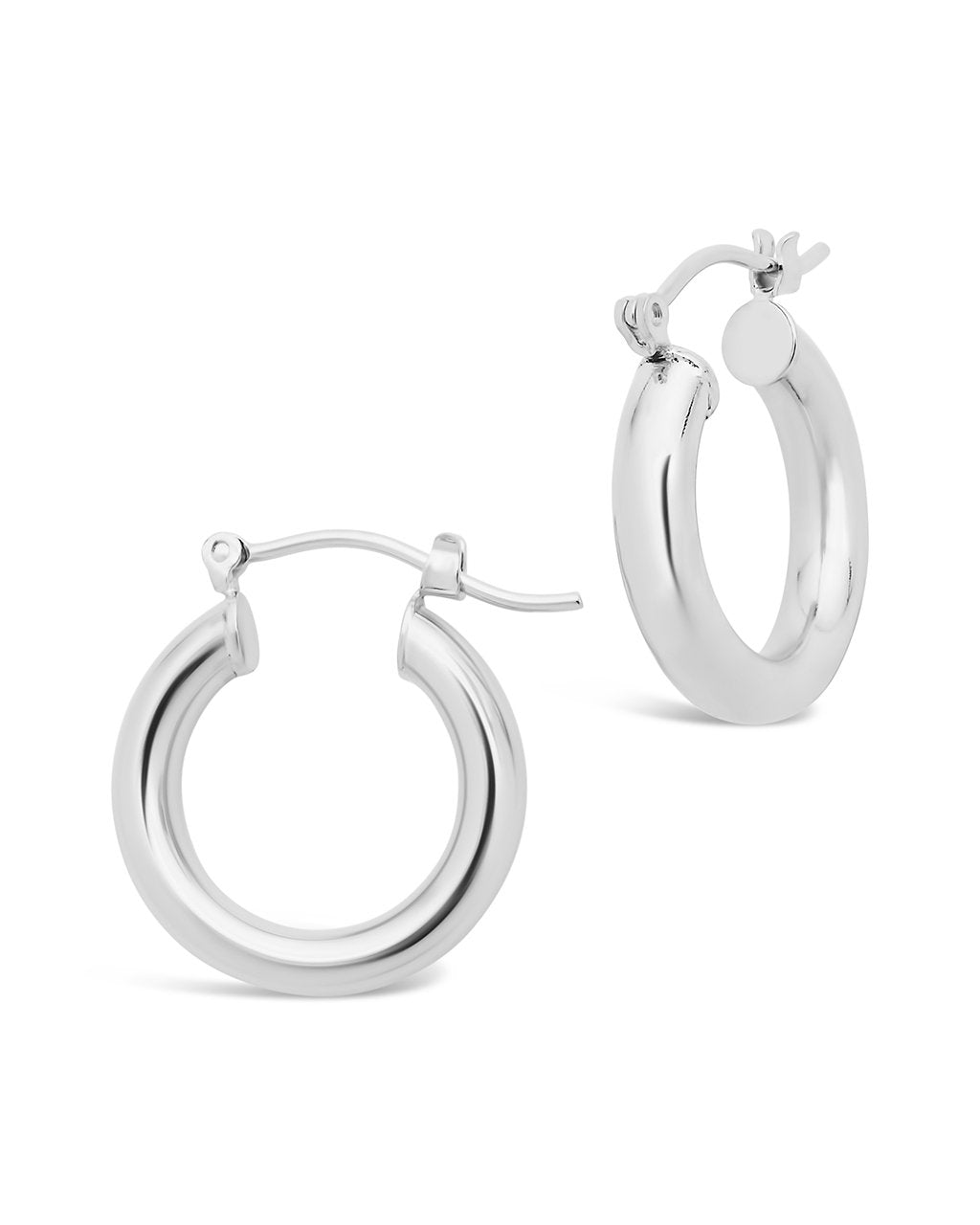 Classic Sterling Silver Hoop Earrings – Sterling Forever