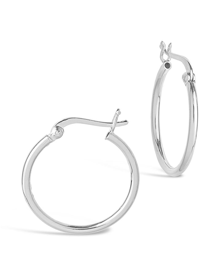 Classic Sterling Silver Hoop Earrings – Sterling Forever