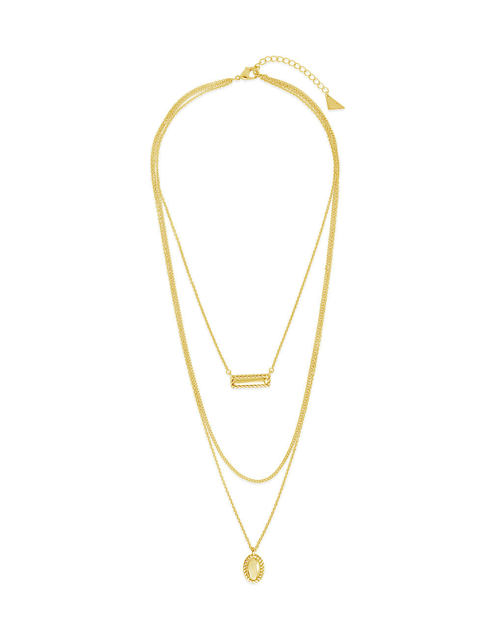 Hartley Polished Layered Chain Necklace