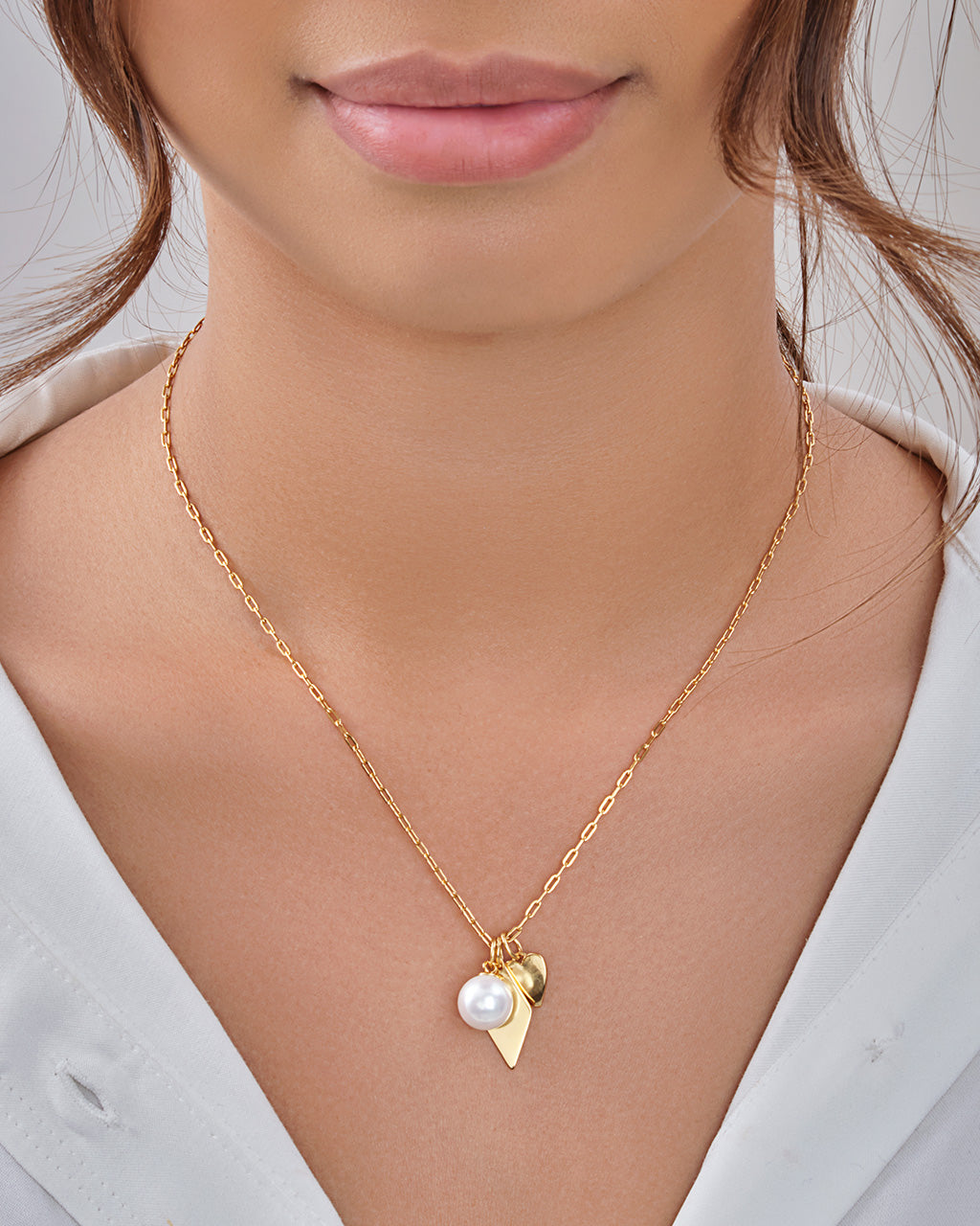 Delicate charm clearance necklace