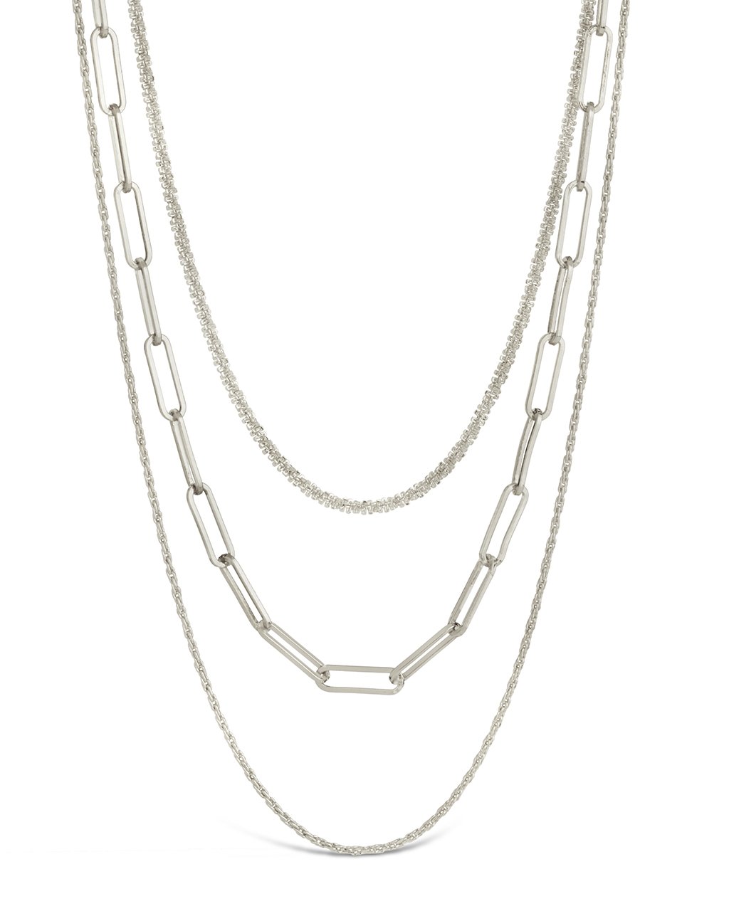 Sterling Silver Layered Necklaces | Nordstrom Rack