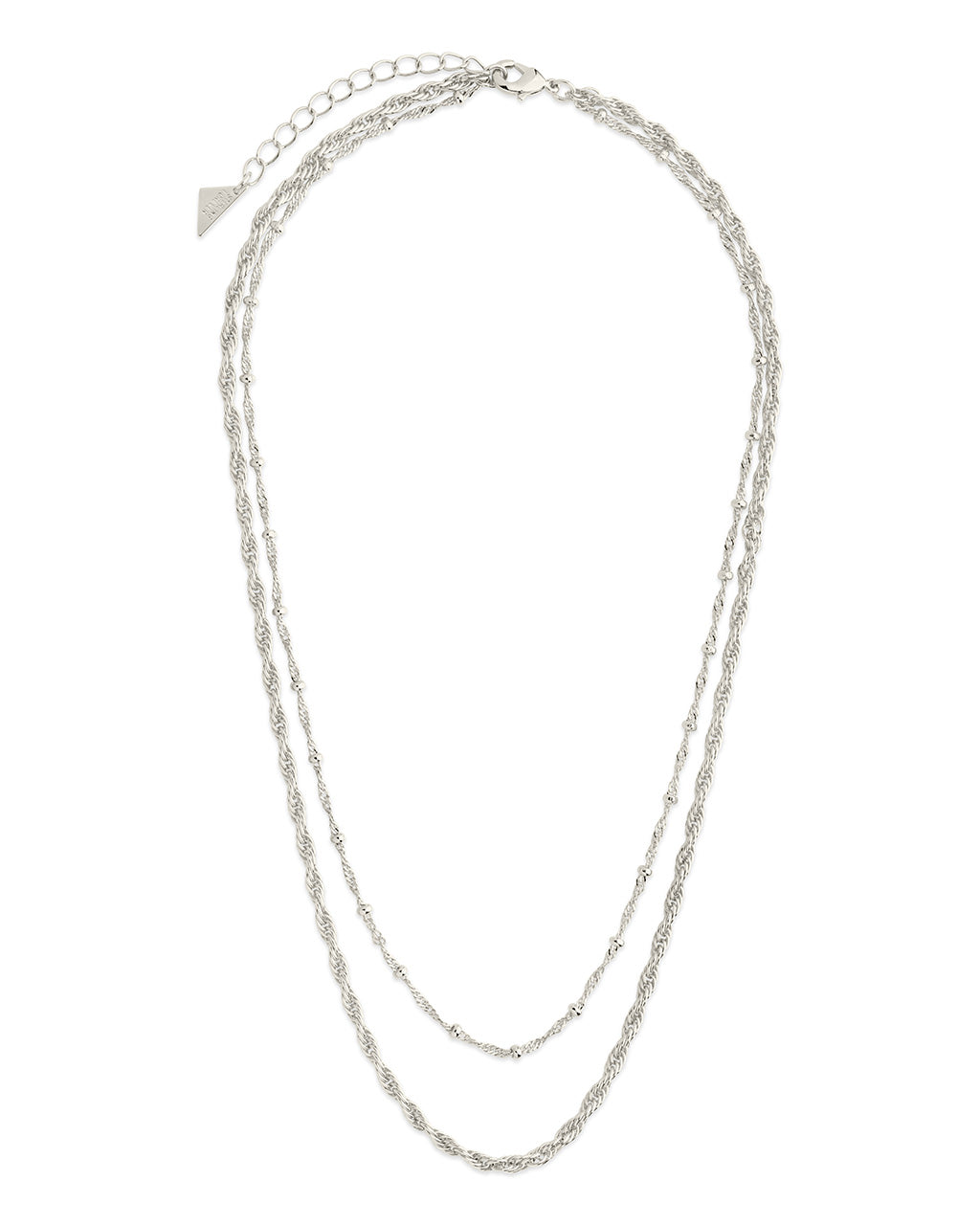 Raya Layered Chain Necklace – Sterling Forever