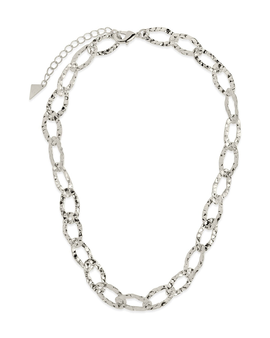 Wyn Molten Link Chain Necklace – Sterling Forever