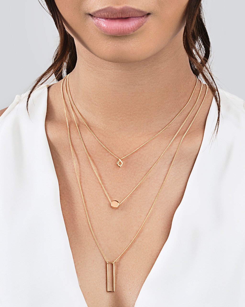 DOUBLE LAYERED NECKLACE