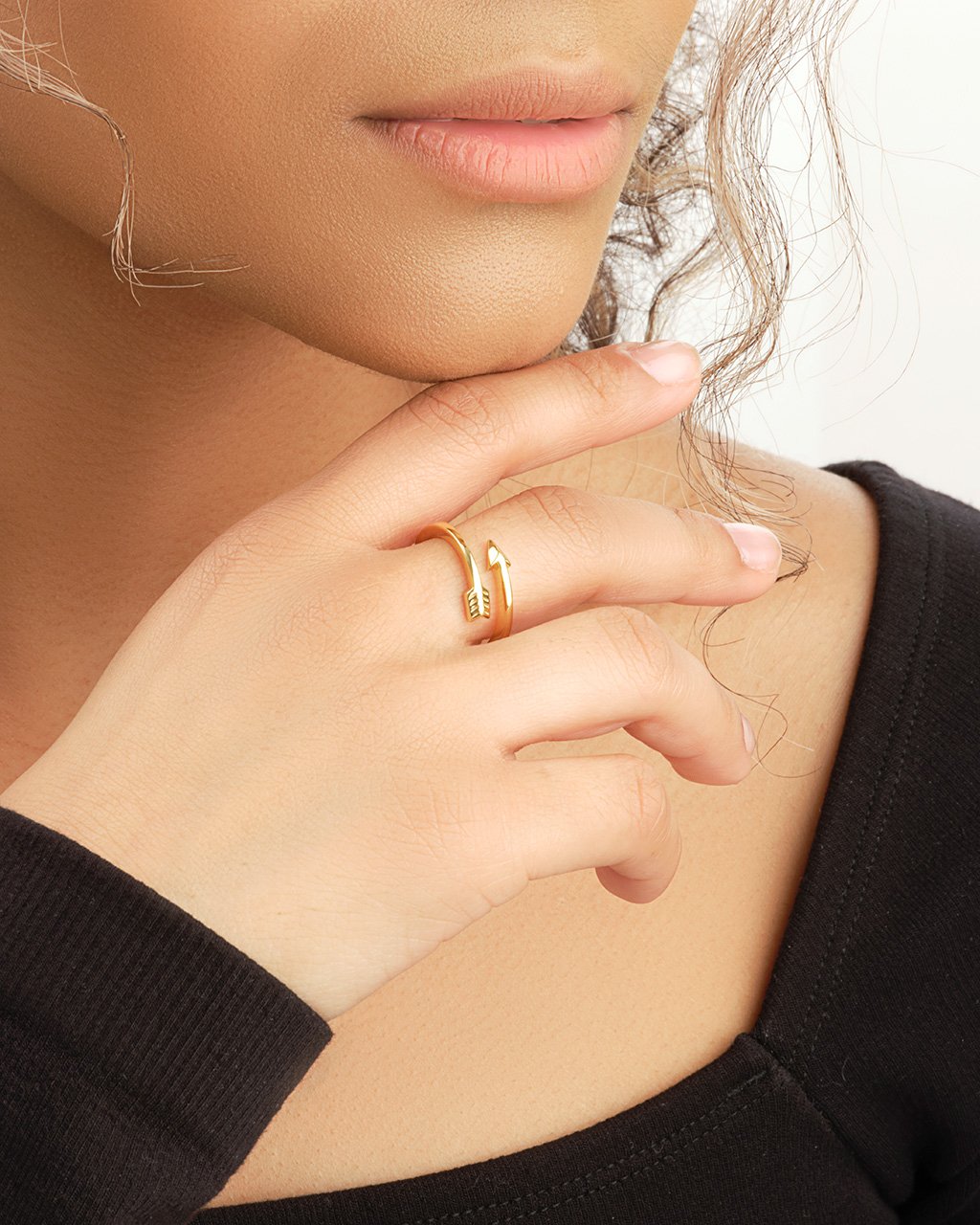 Gold Vermeil & Sterling Silver Arrow Wrap Ring – Sterling Forever