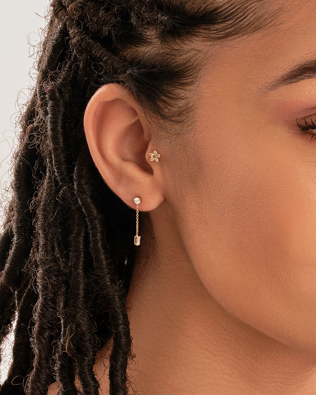 Chain Hoop Earrings - Available in Sterling Silver or 14k Gold Filled –  Austin Down to Earth