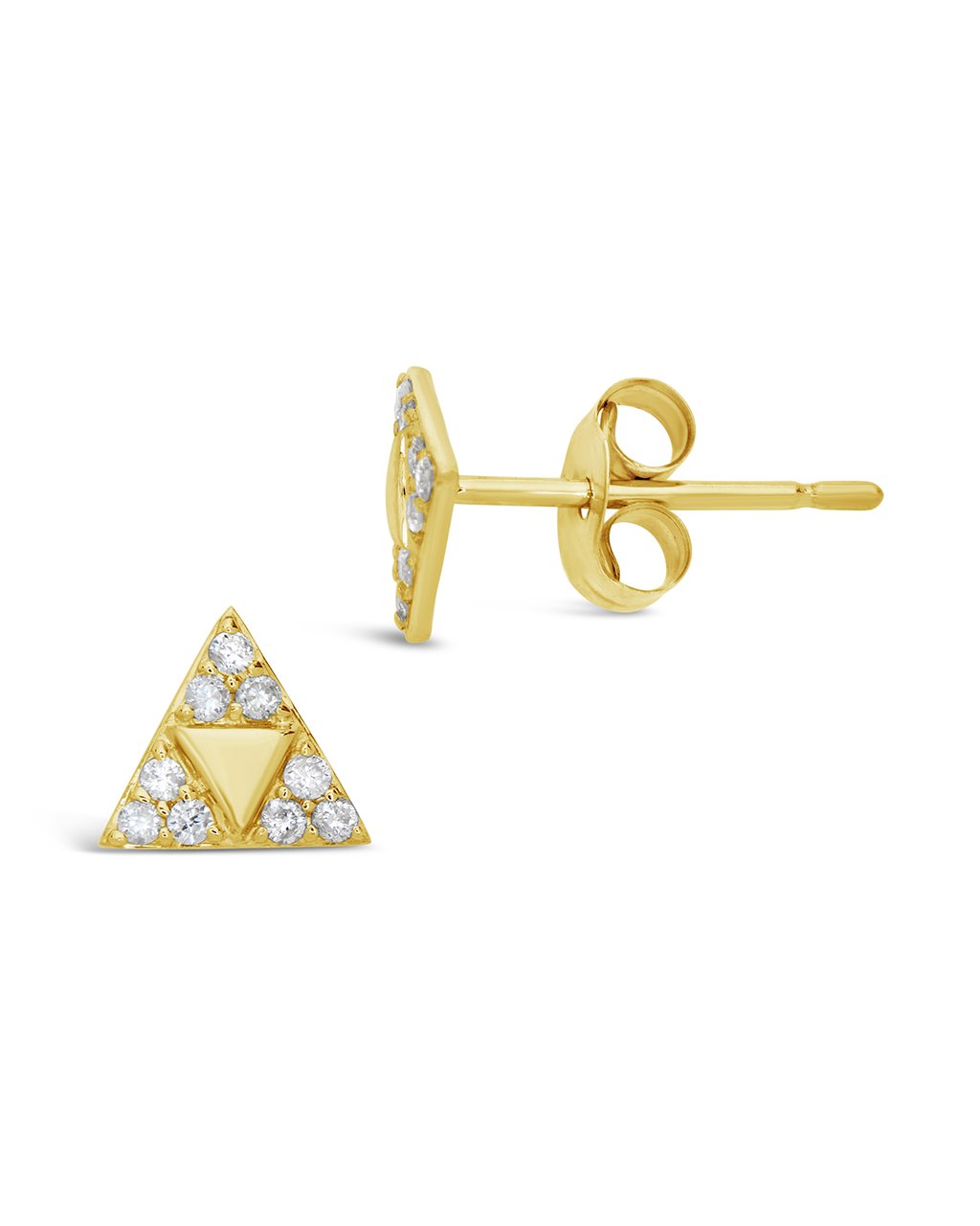 Gold Pyramid Studs, Gold Studded Straps