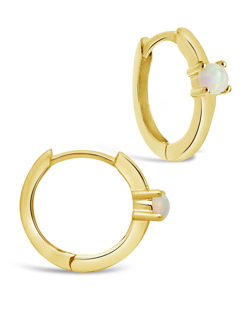 14k gold deals infinity hoop earrings