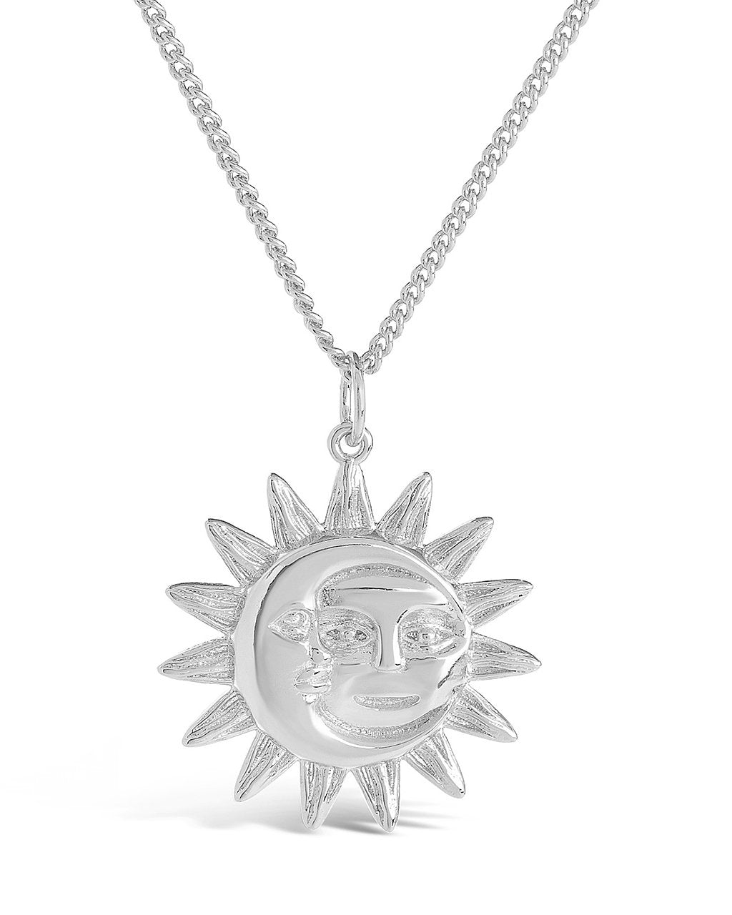 Sterling Forever Louise Pendant Necklace